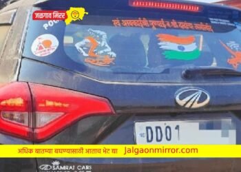 अबब.. ५ वर्षात देशासह विदेशातील हजारो वाहनांना लागले स्टिकर्स !