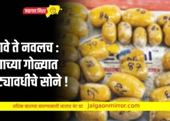 ऐकावे ते नवलच : मेणाच्या गोळ्यात कोट्यावधीचे सोने !