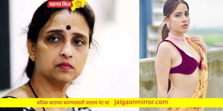 उर्फीच्या ॲलर्जीवर चित्रा वाघांनी फटकारले ; नव्या वादाला फुटणार तोंड !