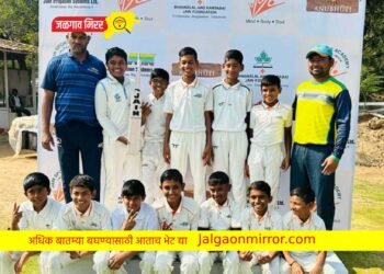 जैन स्पोर्टस् ॲकॅडमीचा ब्ल्यू संघ विजयी