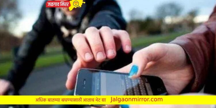 जळगावात तरुणीचा मोबाईल घेत चोरट्यांनी काढला पळ !