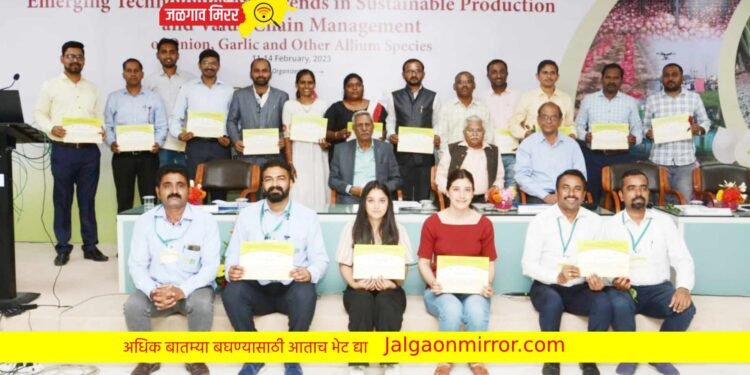 प्रक्रिया उद्योग, संशोधनामुळे कांदा व लसूण पिकाला मिळेल चालना – डॉ.व्यंकट मायंदे