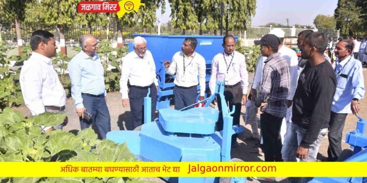 जैन हिल्सवरील प्रात्यक्षिकातून शाश्वत शेतीचा विश्वास – अनिल भोकरे