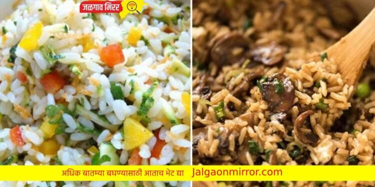 महिलांची चिंता मिटणार : शिळ्या भातापासून बनवू शकतात हे पदार्थ !