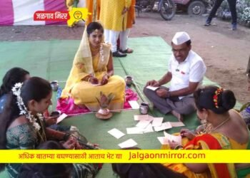 पाडळसे धरणासाठी लग्नसमारंभातूनही पत्रलेखन !