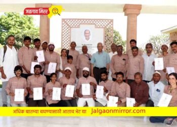 ग्राम संवाद सायकल यात्रा समाज परिवर्तनाचे प्रभावी माध्यम : डॉ. के. बी. पाटील