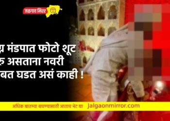 लग्न मंडपात फोटो शूट सुरु असताना नवरी सोबत घडत असं काही !