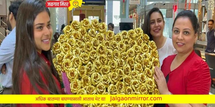 प्रेयसीने लढवली अजब शक्कल : प्रियकराला दिल गजब गिफ्ट !