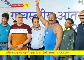 महावितरणच्या क्रीडा स्पर्धेत भानुदास विसावे यांची कुस्तीत सुवर्णपदकाला गवसणी
