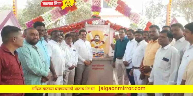 राजमालती नगरात  संत रोहिदास महाराजांच्या मूर्तीची प्राणप्रतिष्ठा