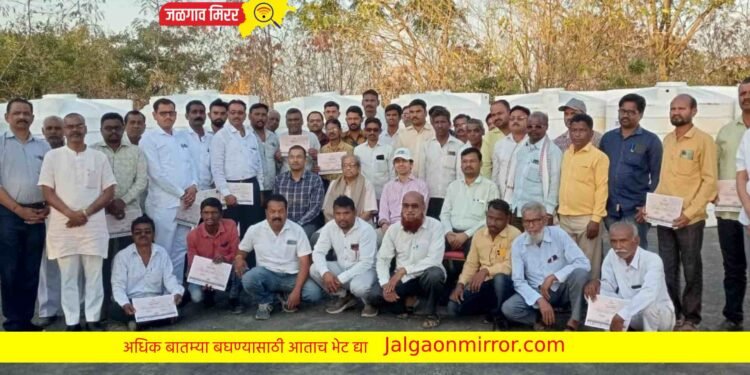 गांधी रिसर्च फाऊंडेशनतर्फे जलकुंभांचे वाटप