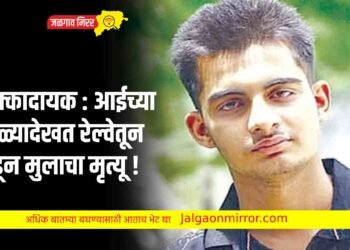 धक्कादायक : आईच्या डोळ्यादेखत रेल्वेतून पडून मुलाचा मृत्यू !