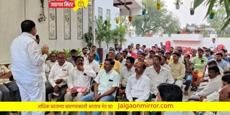 नगरपालिका निवडणुकीसाठी अमळनेरात आ.पाटील लागले कामाला !