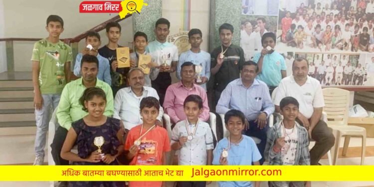 बुध्दिबळ निवड चाचणी स्पर्धेत मुलांमध्ये जयेश सपकाळे तर मुलींमध्ये ऋतुजा बालपांडे !