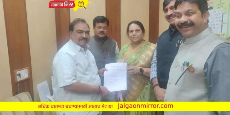 आ.खडसे विधान मंडळाच्या तीन समित्यांच्या सदस्यपदी नियुक्ती !