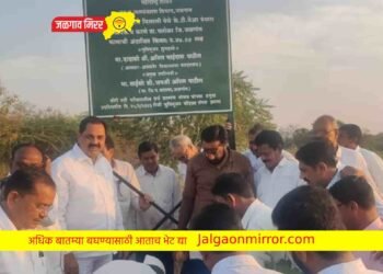 भिलाली येथे बोरी नदीवर सव्वा कोटी निधीतून साठवण बंधाऱ्याचे भूमीपूजन !