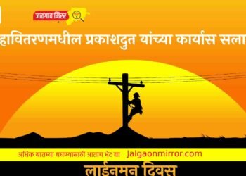 लाईनमनबद्दल कृतज्ञता व्यक्त करण्यासाठी ४ मार्चला लाईनमन दिवस