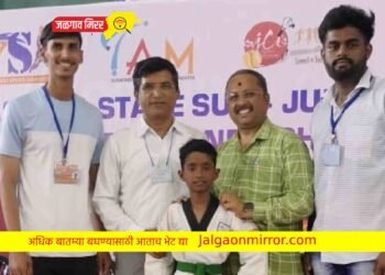 राष्ट्रीय स्पर्धेसाठी शेंदूर्णीच्या आर्यन वानखेडेची महाराष्ट्राच्या संघात निवड !