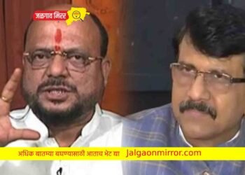 मी संजय राऊतांसारख्याला घाम फोडतो ; पालकमंत्री गुलाबराव पाटील !