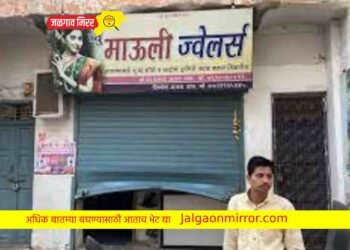 चोरट्यांनी ज्वेलर्सचे दुकान फोडले ; लाखोचे सोने लंपास !