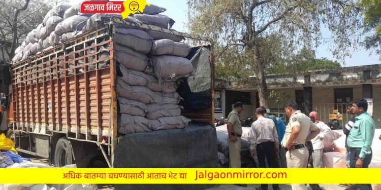 लाखो रुपयांचा अवैध गुटखा ट्रक पकडला !