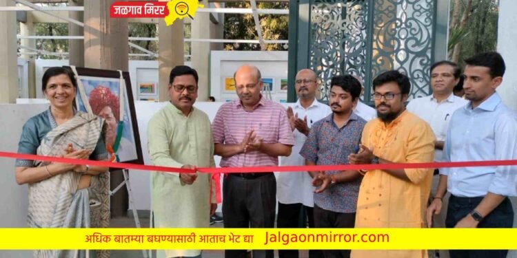 आर्ट मेला प्रदर्शनात विद्यार्थ्याचे कलागुणांचे दर्शन – चित्रकार नितीन सोनवणे