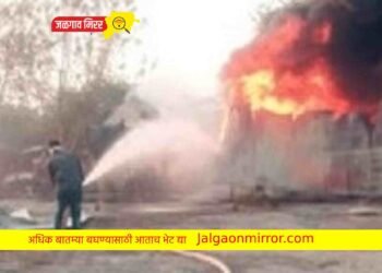 आयुष प्रोकॉन कंपनीच्या कार्यालयाला भीषण आग !