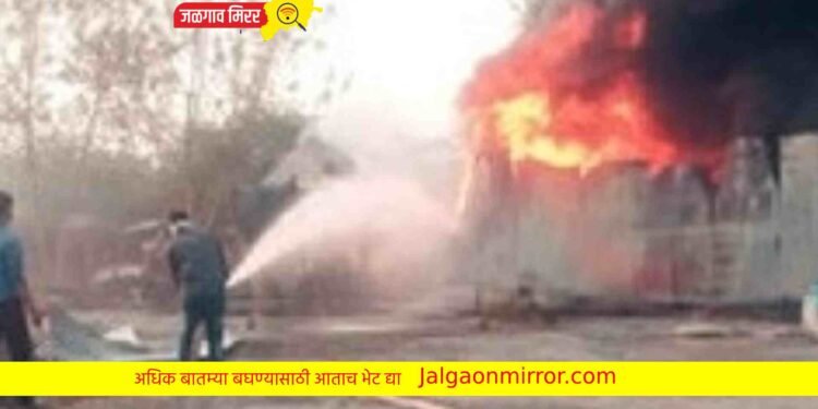 आयुष प्रोकॉन कंपनीच्या कार्यालयाला भीषण आग !