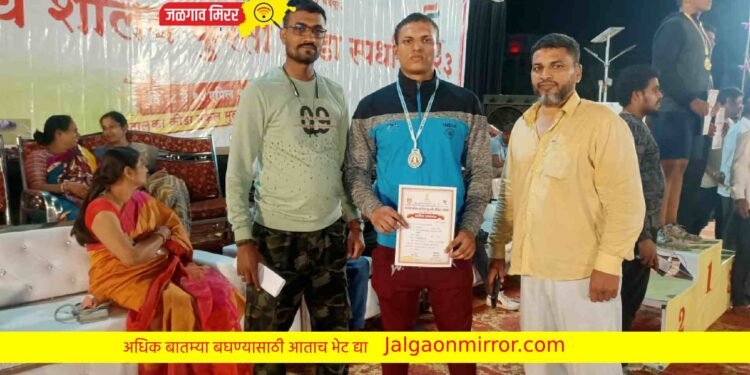 अमळनेरचा निजामअली राज्यस्तरीय कुस्ती स्पर्धेत दुसऱ्यास्थानी !