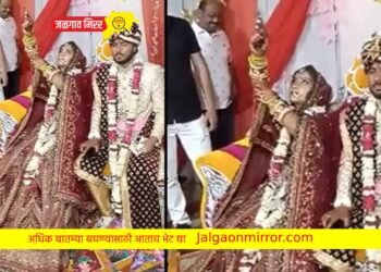 लग्नात नवरीने केले असे काही कि वऱ्हाडी पळत सुटले !