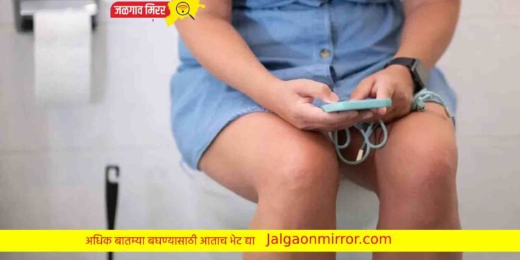 टॉयलेटमध्ये स्मार्टफोन वापरल्यास होवू शकतो मोठा धोका !