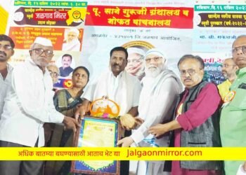 साने गुरुजी स्मृती पुरस्काराने विजय पवार सन्मानित !