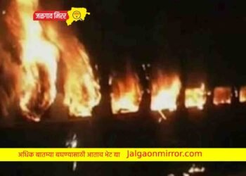 धक्कादायक : धावत्या एक्स्प्रेसच्या डब्यात महिलेला पेटविले ; प्रवासी जखमी !