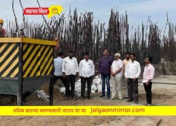 आमदार पाटलांच्या पाठपुराव्याला यश : पाडळसरे धरणावर सांडव्याच्या प्रस्तंभाचे काँक्रीटींगचे काम सुरू !
