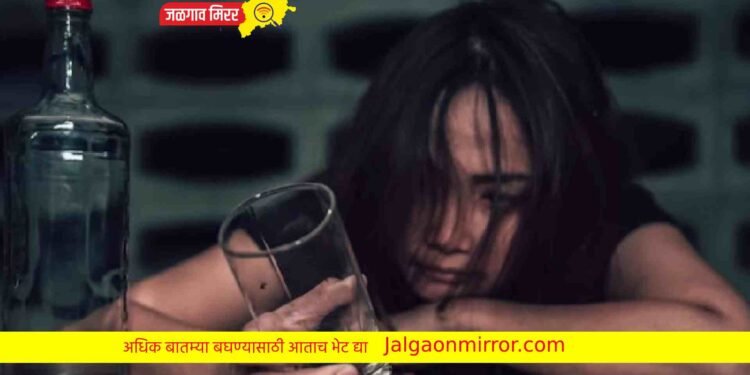 दारूच्या नशेत महिलेचा धिंगाणा ; महिला पोलिसांच्या हाताला घेतला चावा !