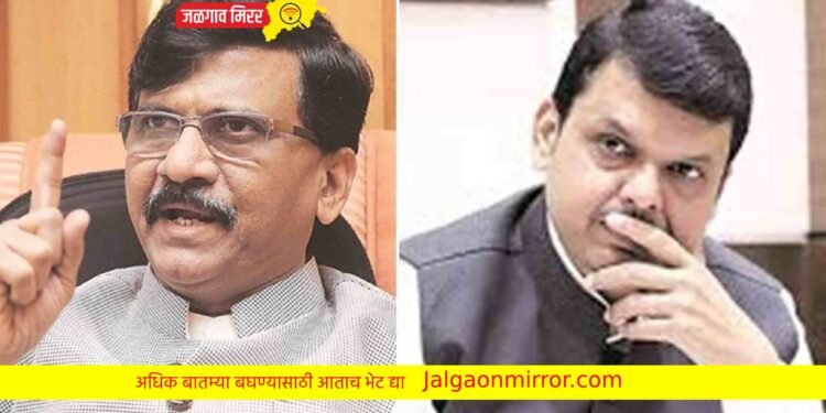 राऊतांच्या धमकी प्रकरणी फडणवीस यांची प्रतिक्रीय ; संशयित पकडला पण तो…