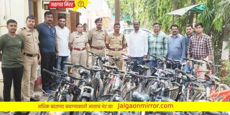 मोठी कारवाई : बदमाश सायकल चोरटा ; रामानंद नगर पोलीसांच्या जाळयात !