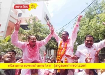 मनपाचे विरोधी पक्षनेते सुनील महाजन विजयी !