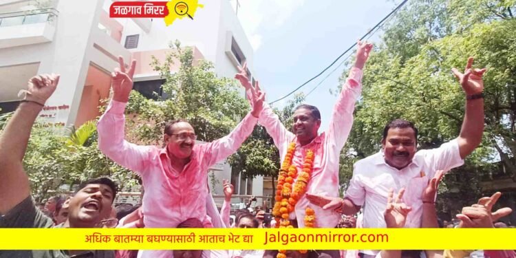 मनपाचे विरोधी पक्षनेते सुनील महाजन विजयी !