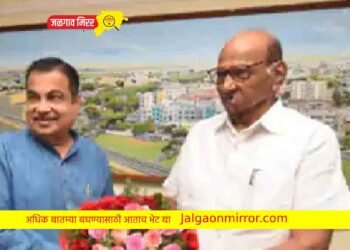 पवारांनी नागपुरात घेतली मंत्री गडकरींची भेट ; चर्चेला उधाण !