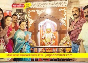 अभिनेत्री सायली पाटलांनी घेतला जिल्ह्यातील या मंदिराचा आशीर्वाद !