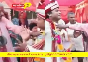 भर लग्नात सासऱ्याने केली नवरदेवाची धुलाई !
