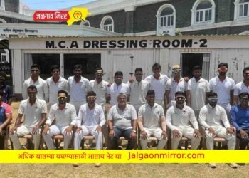 जैन इरिगेशनला मुंबई क्रिकेट असोसिएशनच्या कार्पोरेट ट्रॉफी ‘सी’ डिव्हिजनचे विजेतेपद !