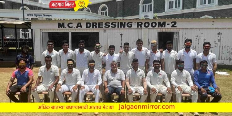 जैन इरिगेशनला मुंबई क्रिकेट असोसिएशनच्या कार्पोरेट ट्रॉफी ‘सी’ डिव्हिजनचे विजेतेपद !