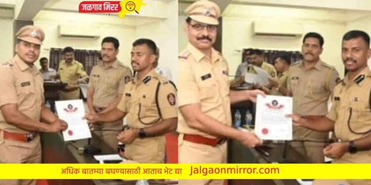 अमळनेर पोलिसांचा पोलीस अधीक्षकांच्या हस्ते सत्कार !