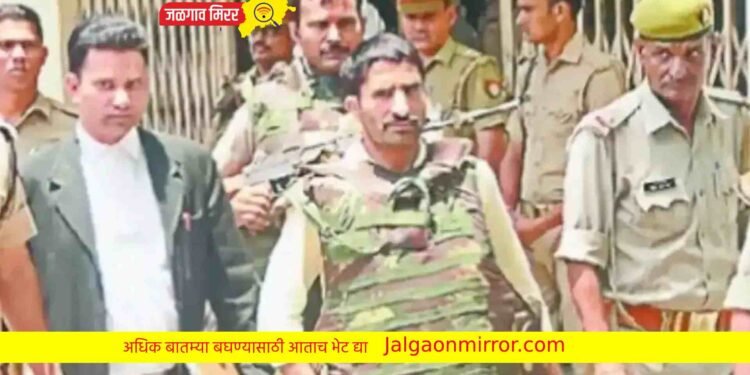 ब्रेकिंग : तुरुंगातून बाहेर येताच युपीतील गँगस्टरचा एन्काऊंटर !