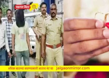 एकीशी लग्न ठरले दुसरीशी साखरपुडा अन पोलिसांनी काढली भावी नवरदेवाची वरात !