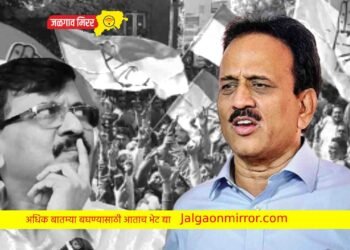 ‘बेगाने शादी में अब्दुल्ला दिवाना’ ; मंत्री महाजनांचा हल्लाबोल !