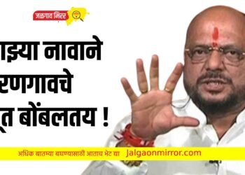 …माझ्या‎ नावाने धरणगावचे भूत बोंबलतय !