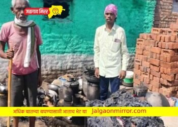 हातमजुराच्या घराला आग ; संसार जाळून खाक !